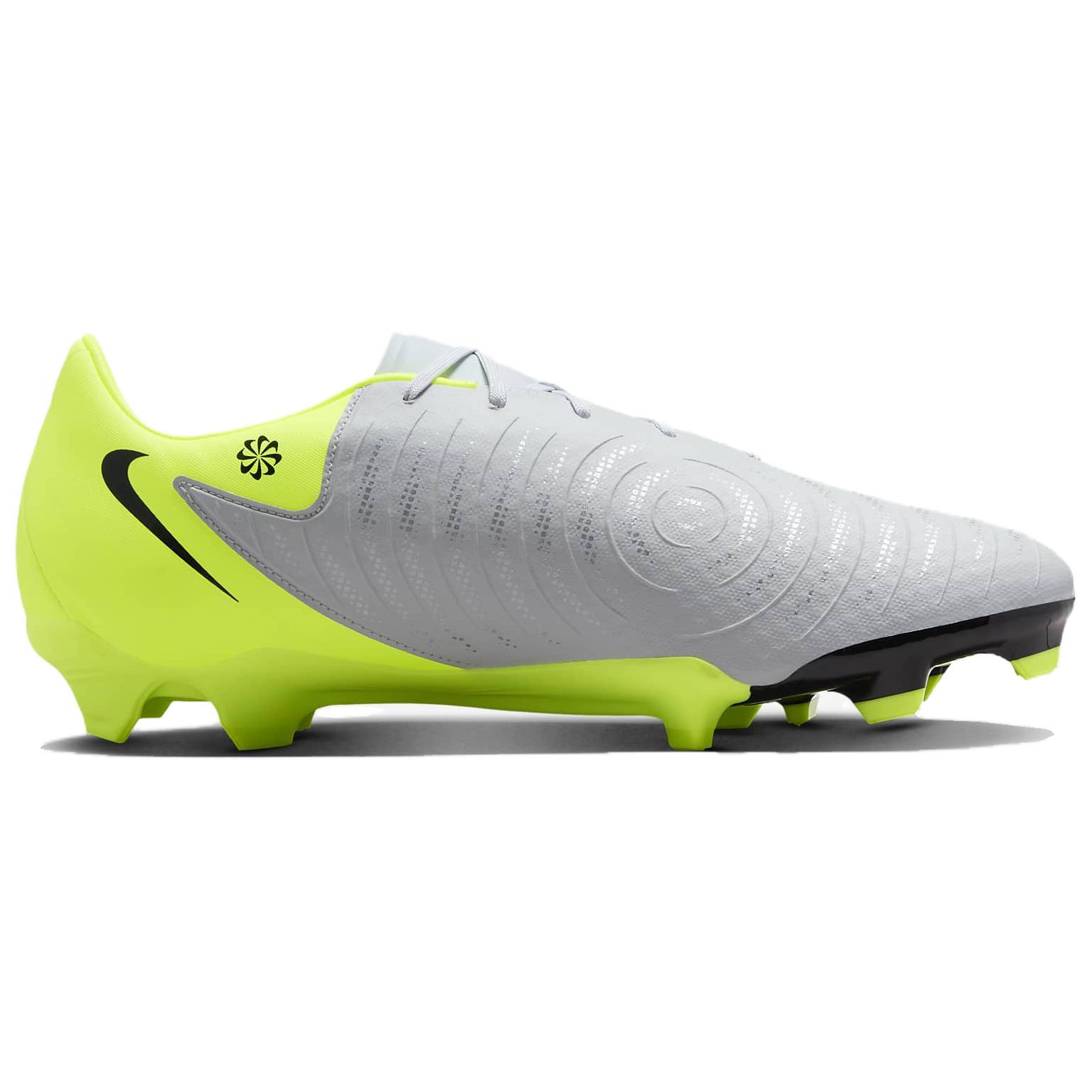 Nike Phantom Gx 2 Academy FG/MG Metallic Silver Volt Black