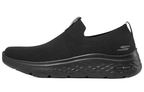 Skechers Go Walk Hyper Burst Canvas Low top Casual Shoes Men's Black