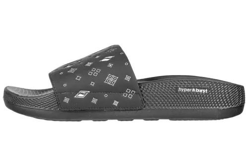 Skechers Skechers Hyper Slide A Lister Fashionable Casual Rubber Soled Slippers Women's Black