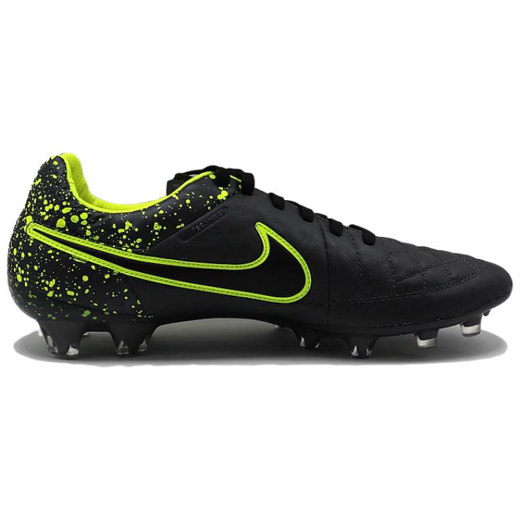 Nike Tiempo Legend 5 Soccer Shoes Men’s Low Top Electric Glow Flint Stones Ink Splatter