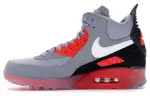 Nike Air Max 90 Sneakerboot Ice Wolf Grey Infrared
