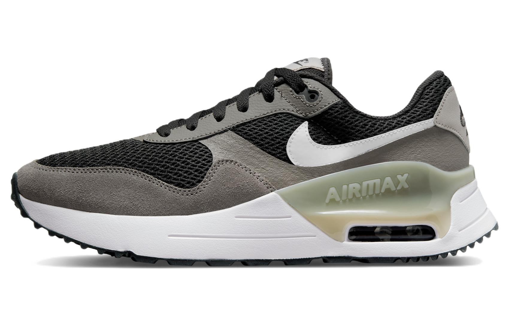 Мужские кроссовки Nike Air Max SYSTM (черно-серые)