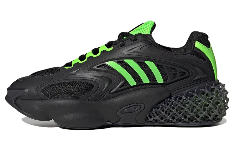 Adidas Originals 4D Krazed "Black/Green" sneakers