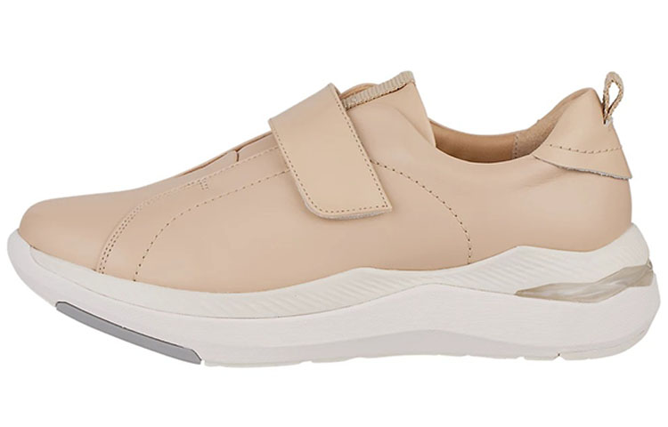Asics Pedala Ride Walk Leather Low top Casual Shoes Women's Khaki