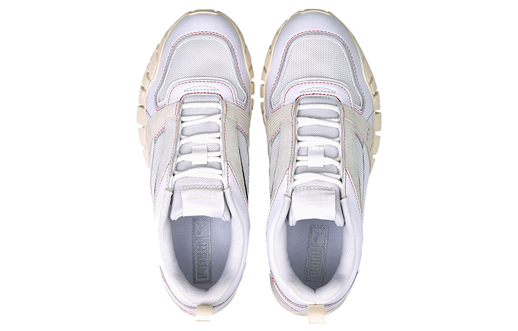Женские кроссовки PUMA Kyron Fantasy (бело-серые) — фото 4