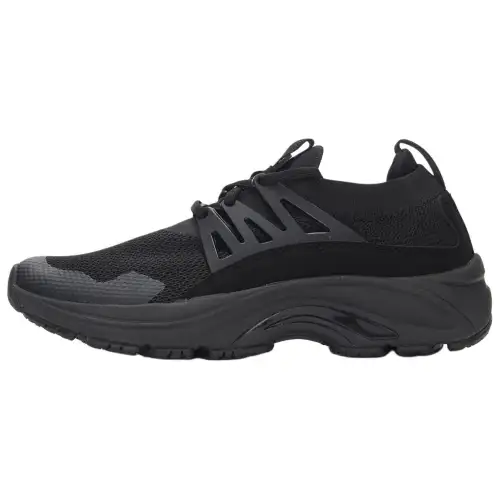 THE NORTH FACE KNIT Slip Resistant Abrasion Resistant Low top Casual Shoes Men's Black