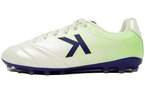 KELME MG Multi Ground Abrasion Resistant Slip Resistant Soccer Shoes Unisex White Green