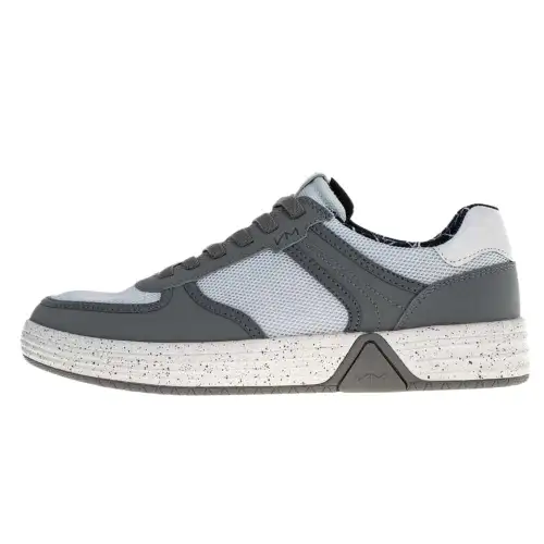 Skechers Lightweight Abrasion Resistant Low top Casual Shoes Men's White Gray