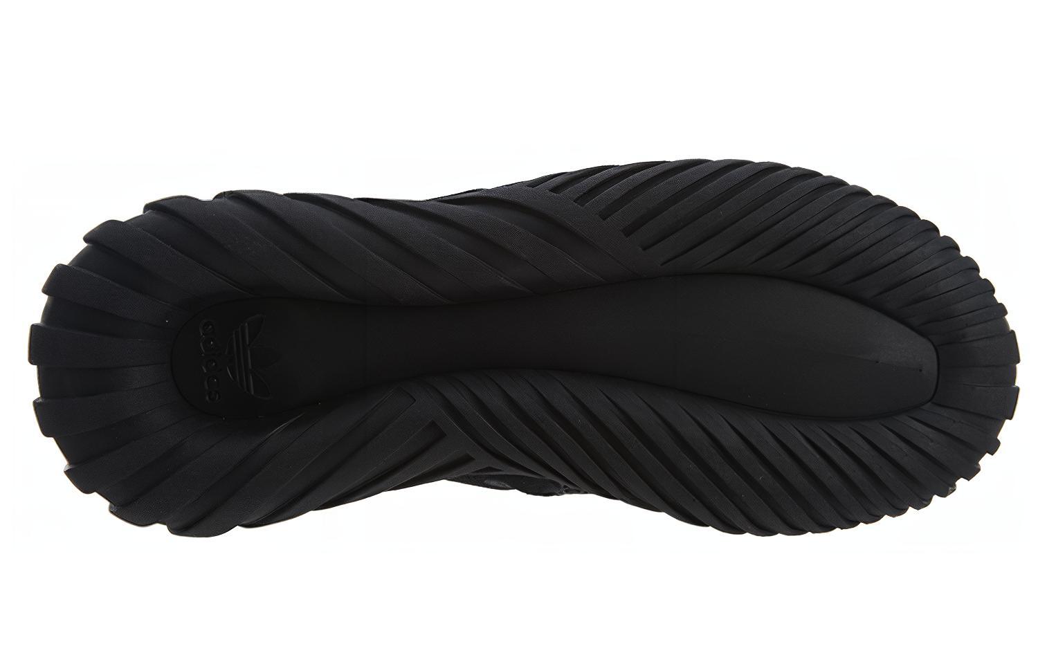 Высокие кроссовки adidas Originals Tubular Doom Primeknit (черно-белые) — Чёрный / белый — фото 5
