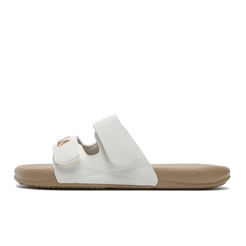 FILA DRIFTER 2 Slip Resistant Slide Slippers Women's Milk White