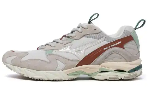 Wave Rider 10 Mizuno Premium 'Silver Cloud White Sand'