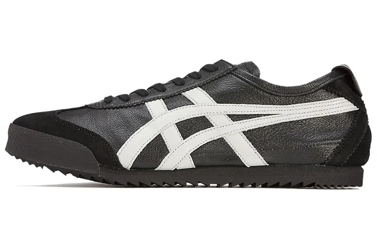 Asics Onitsuka Tiger Mexico 66 Deluxe Nm Black White Women's