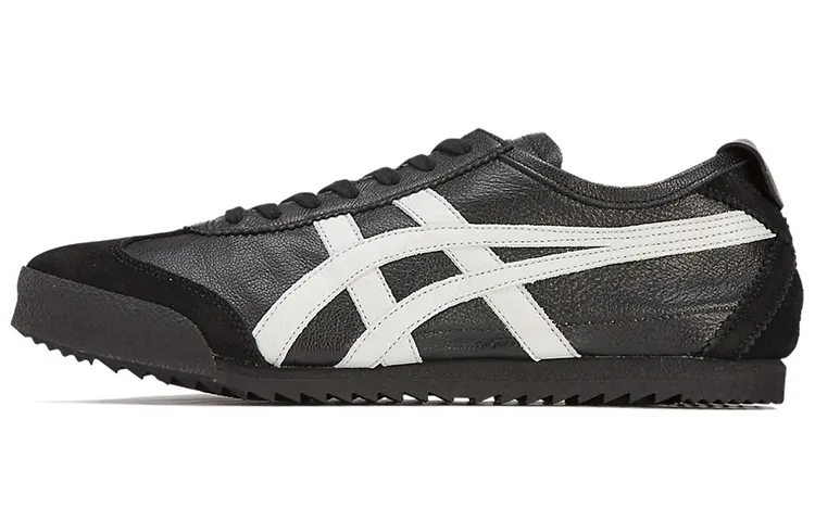 Asics Onitsuka Tiger Mexico 66 Deluxe Nm Black White Women's