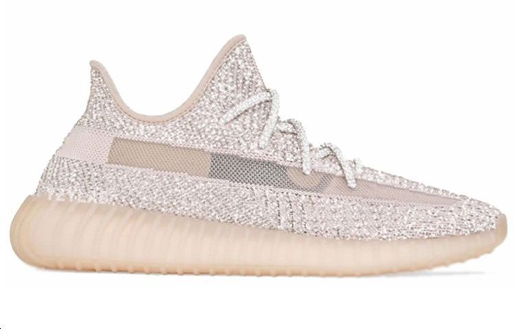 Кеды adidas Yeezy Boost 350 V2 (розовые) — Розовый — фото 2