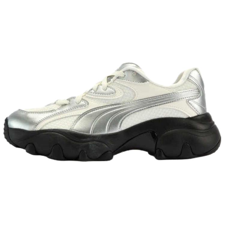 Женские кроссовки PUMA PUMA Pulsar LITE SHIMMERY (бело-серебристые)