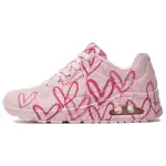 James Goldcrown x Skechers Uno Lite Cushioning, Wear Resistant Low top Casual Shoes Women's Pink