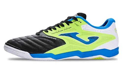 Joma Soccer Shoes Men's Low Top Black Yellow White