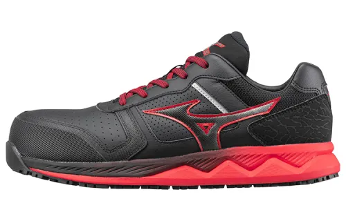 Mizuno Almighty Casual Shoes Unisex Low Top Black/Red