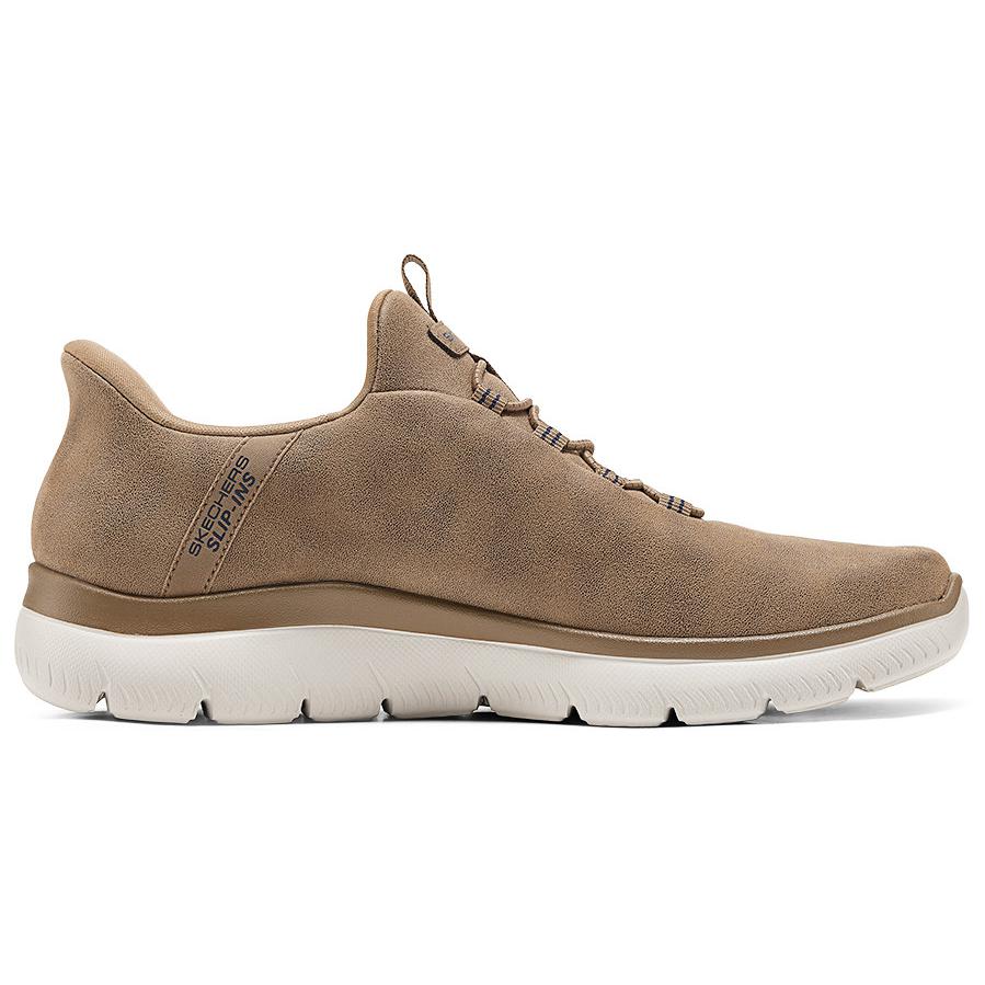 Skechers Slip Ins Low top Casual Shoes Men’s Brown