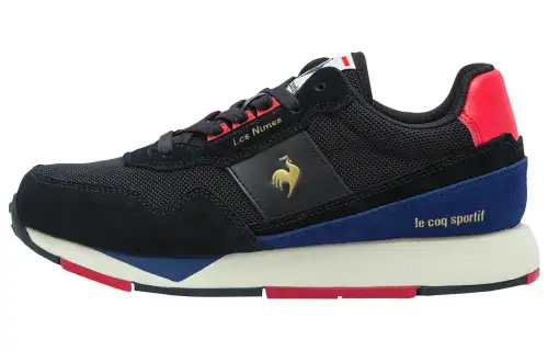 Le Coq Sportif Lightweight Cushioning Rebound Breathable Low top Casual Shoes Unisex Black Blue Red