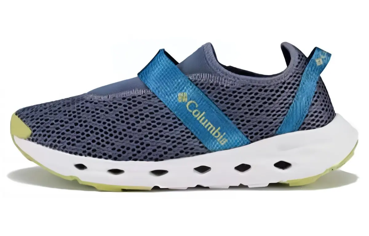 Columbia Mesh Cushioning Abrasion Resistant Cushioning, Wear Resistant Low top Casual Shoes Men's Gray