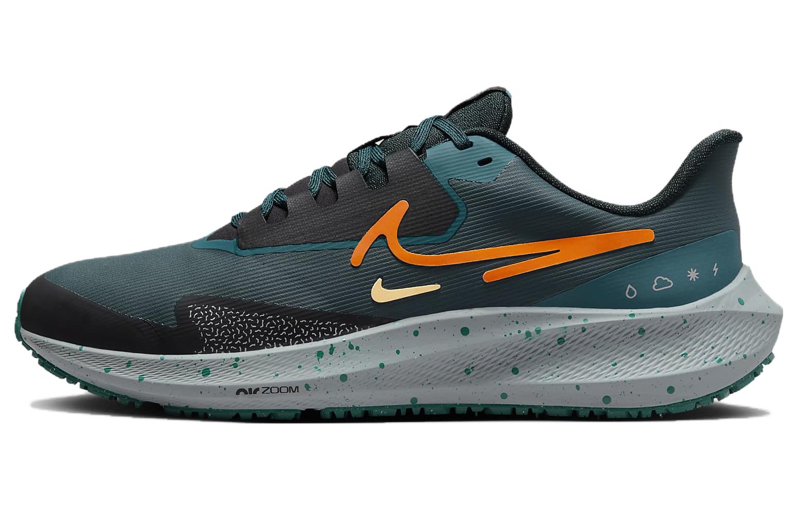 Nike Air Zoom Pegasus 39 fabric Comfortable and versatile Low top Life casual shoes Men's blue orange green