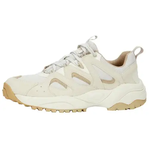 THE NORTH FACE Slip Resistant Abrasion Resistant Slip Resistant Abrasion Resistant Low top Casual Shoes Men's Ecru