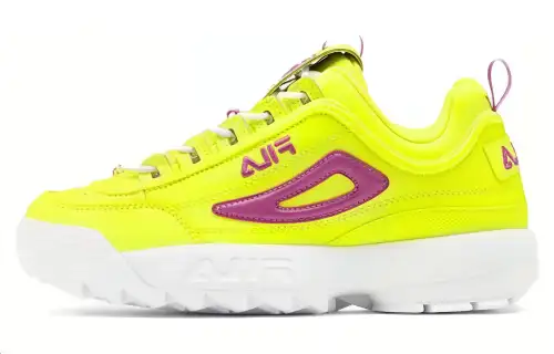 FILA Women's Disruptor 2 Premium 'Yellow Orchid Flower'
