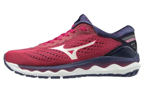 Mizuno Wave Sky 3 Casual Shoes Women's Low Top Red/Purple