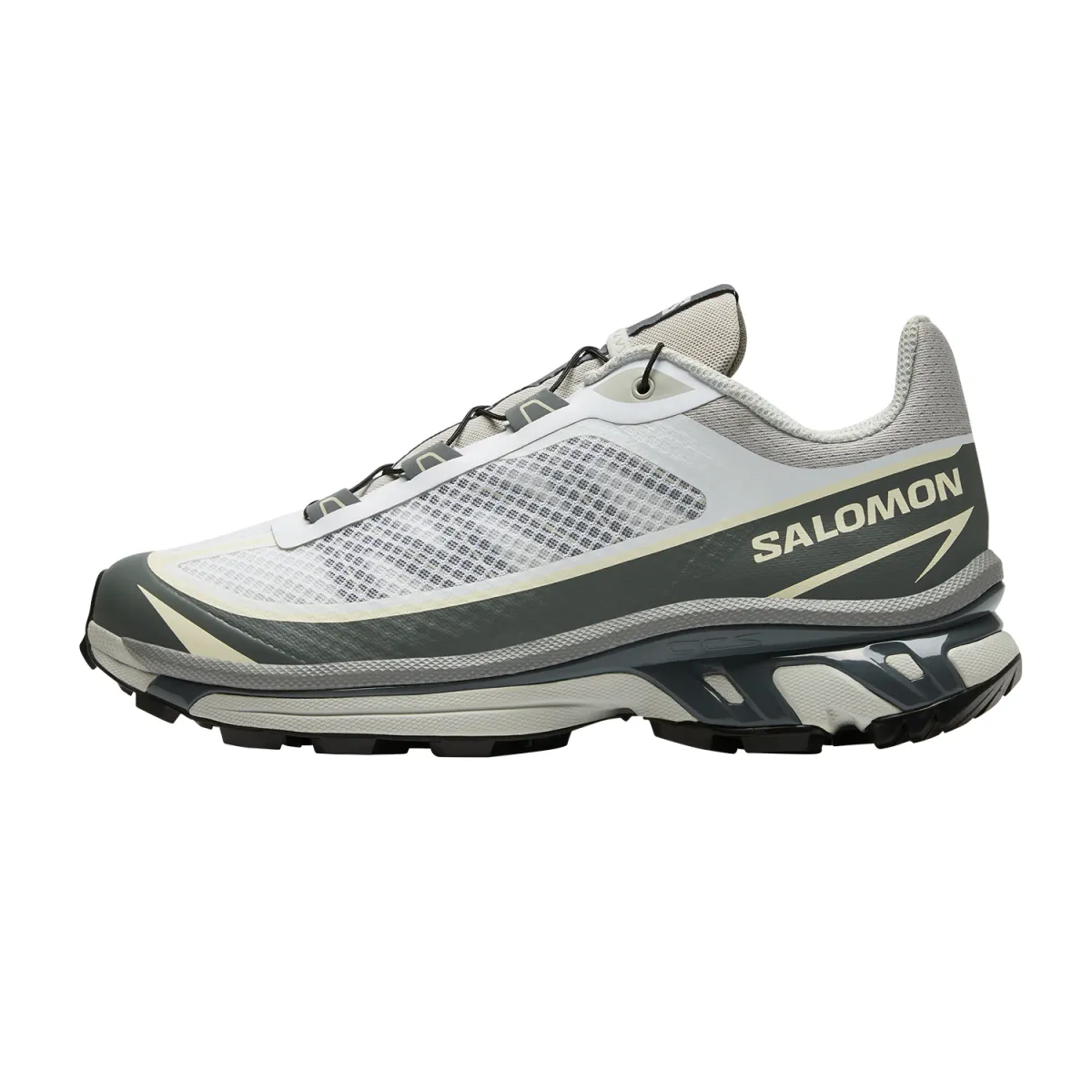 SALOMON XT 6 FT Cushioning Abrasion Resistant Breathable Support Low top Casual Shoes Unisex Violet Gray