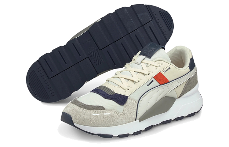 Кроссовки PUMA RS 2.0 Base Sd (хаки, синий, серый, красный, белый) — Хаки / синий / серый / красный / белый — фото 5