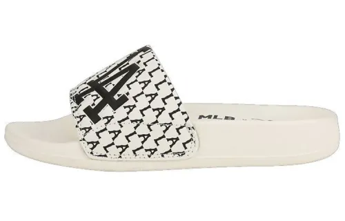 MOUND MICKY x MLB Slipper Slip Resistant Slip Resistant Slide Slippers Unisex White