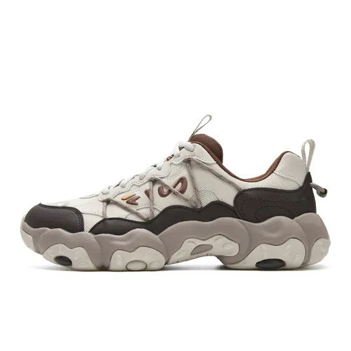 FILA FLUID 6 Abrasion Resistant, Breathable, Lightweight Low top Casual Shoes Men's Yellow Brown