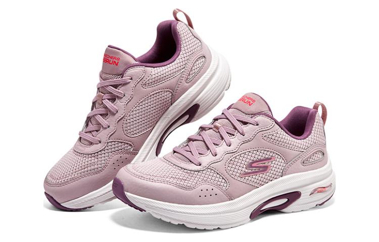 Skechers GO RUN Fit Refine Textile, Synthetic Leather Cushioning Low top Casual Shoes Women’s Dark Pink