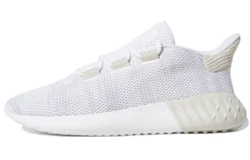 Adidas Originals Tubular Dusk Slip Resistant And Breathable Low top Casual Shoes Men's White Gray