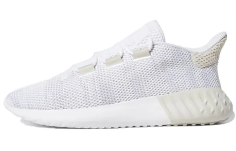 Adidas Originals Tubular Dusk Slip Resistant And Breathable Low top Casual Shoes Men's White Gray