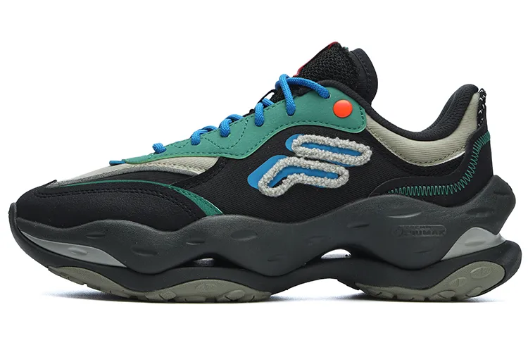 FILA FUSION Bianco 2 Sneakers 'Black Green Blue' Women's