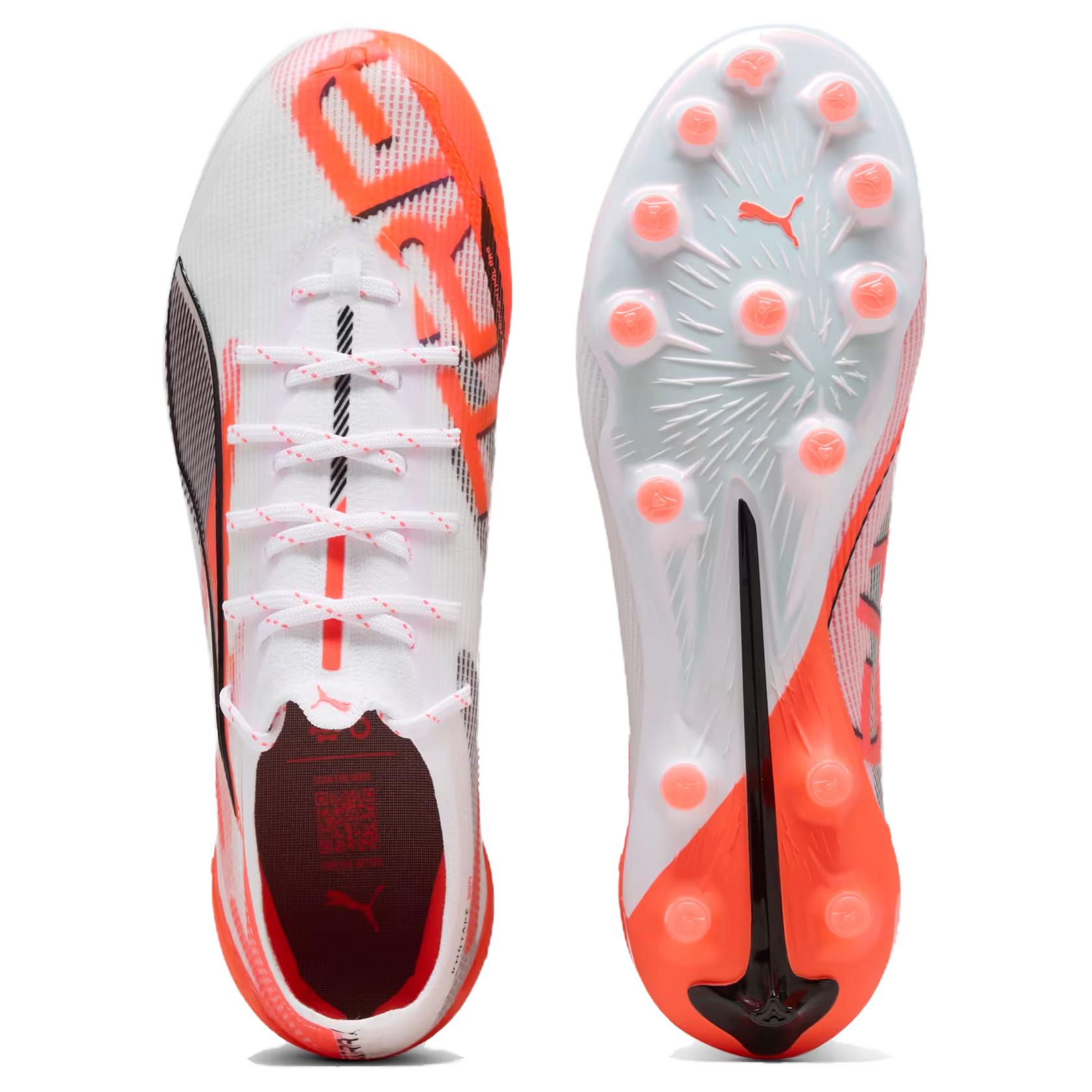 PUMA ULTRA 5 ULTIMATE AG Artificial Ground Soccer Shoes Women’s White Red
