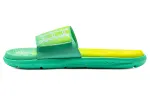 Under Armour Mercenary Comfortable Rubber Sole Slide Slippers Unisex Aqua Green