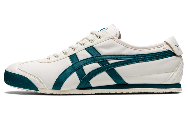 Кроссовки Onitsuka Tiger MEXICO 66 (бело-зеленые)