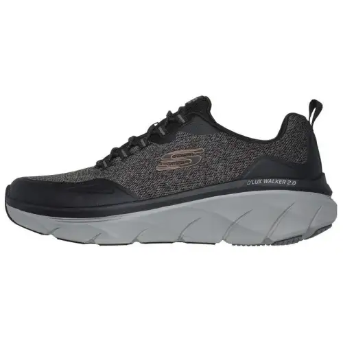 Skechers Relaxed Fit Low top Casual Shoes Women's Black Gray