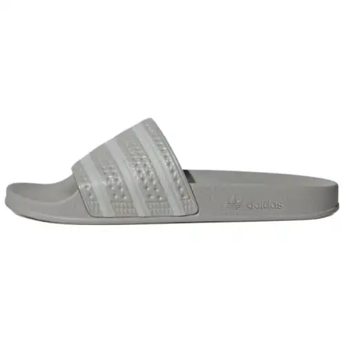 Adidas Originals Slip Resistant Slide Slippers Men's Gray