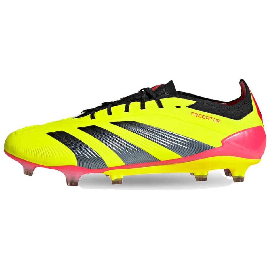 Adidas PREDATOR 24 comfortable FG (glue spikes) football shoes for men and women, yellow