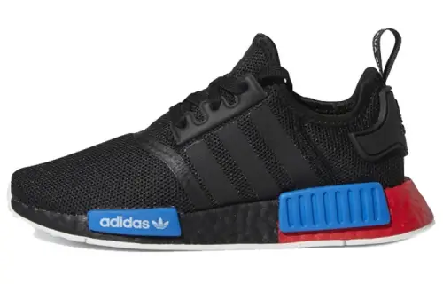 Adidas Nmd R1 Black Red Blue GS