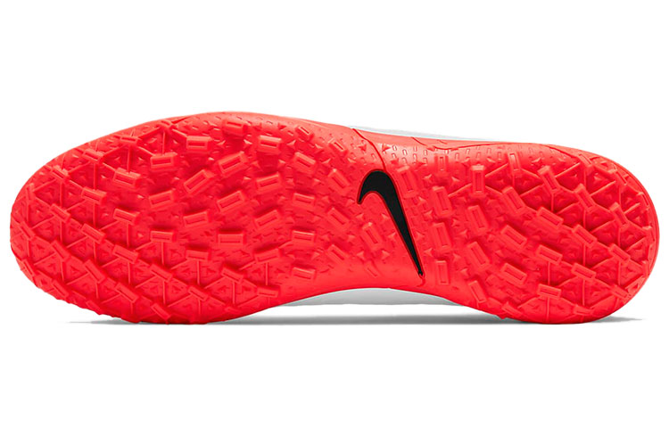 Мужские футбольные бутсы Nike Tiempo Legend 8 Club MG (серо-оранжевые) — фото 6