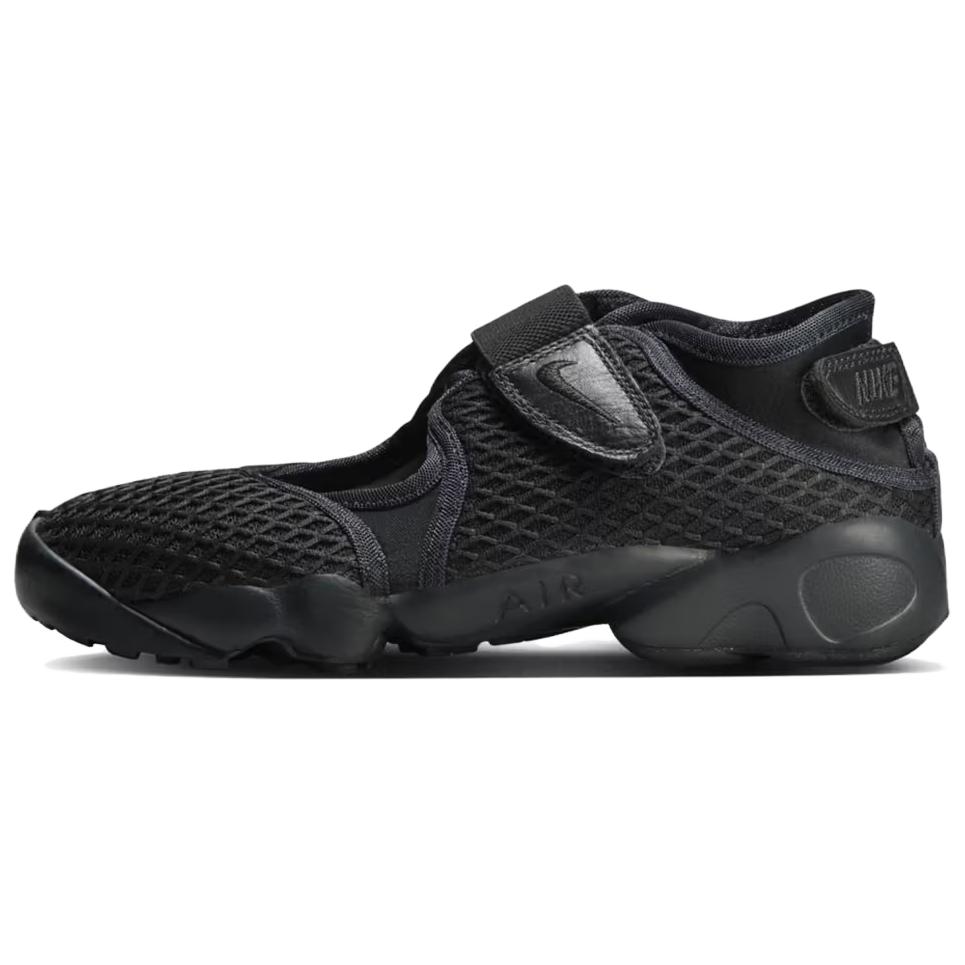 Женские сандалии Nike Nike Air Rift “Black Mesh” (черные)