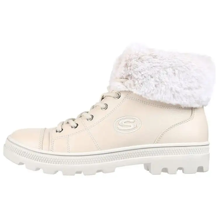 Skechers Roadies Combat Boots Women's Light Pink