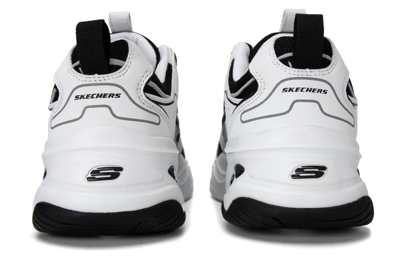 Мужские кроссовки Skechers D'LITES 4.0 (черно-белые) — фото 4
