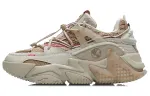 Li Ning CF Qianhang Cize Version 2 Comfortable Slip Resistant Abrasion Resistant Low top Casual Shoes Women's Khaki