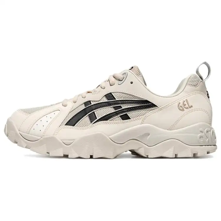 ASICS Gel Truck Slip Resistant Abrasion Resistant Low top Casual Shoes Unisex Ecru